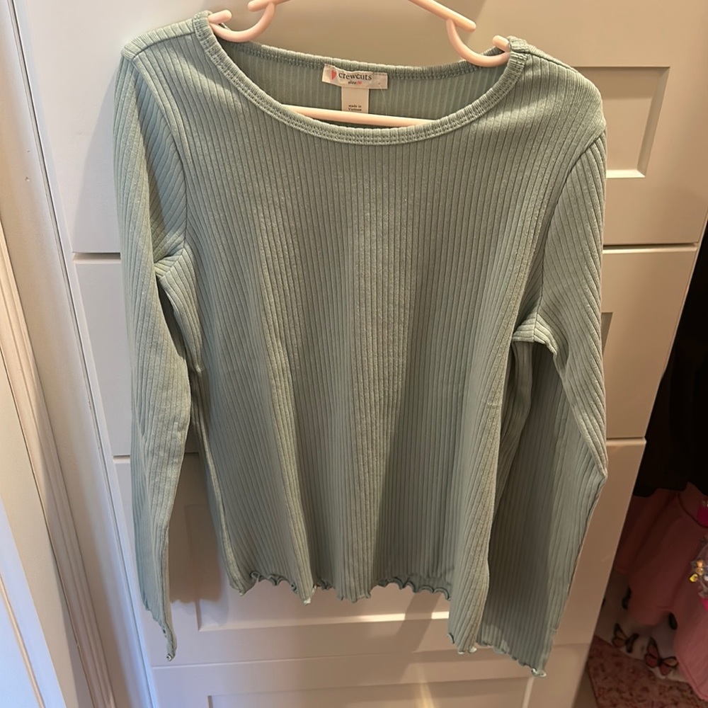Crewcuts ribbed long sleeve t-shirt
